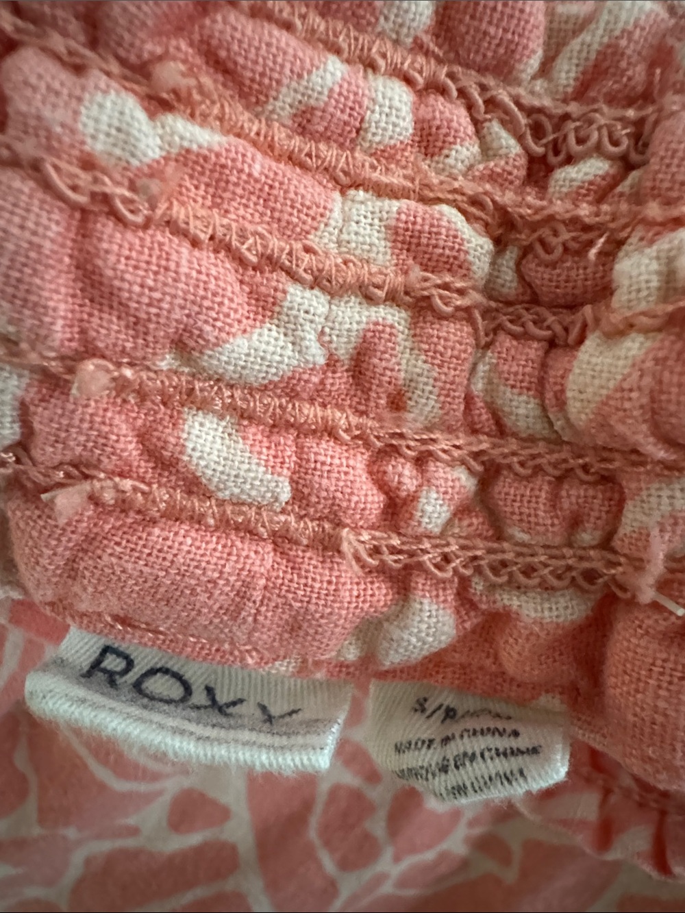 Roxy linen Patterned Lounge Pants - Picture 3 of 5